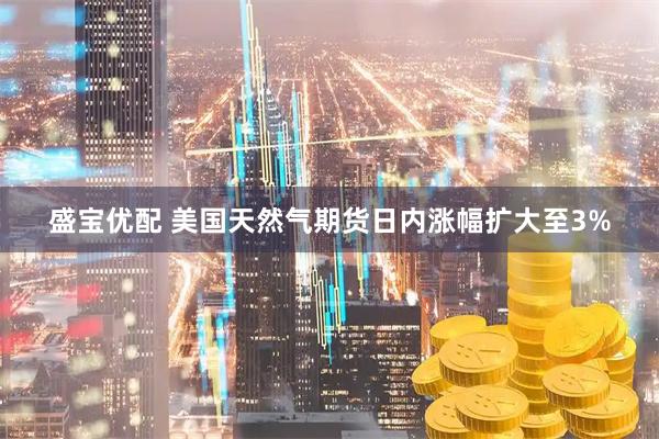 盛宝优配 美国天然气期货日内涨幅扩大至3%